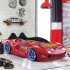 Luxury Kids Red Race Car Bed