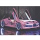 Luxury Pink Race Car Bed Design For Little Champs