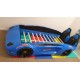 New Kids Car Bed  Front-Look Race Car Bed with LED Lights and Music Player, Blue Color Kids Car Bed