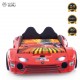 Luxury Kids Red Race Car Bed