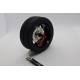 Tire Wheels Hub Rim Key Chain with Leather Keyrings Collectible Key Chain