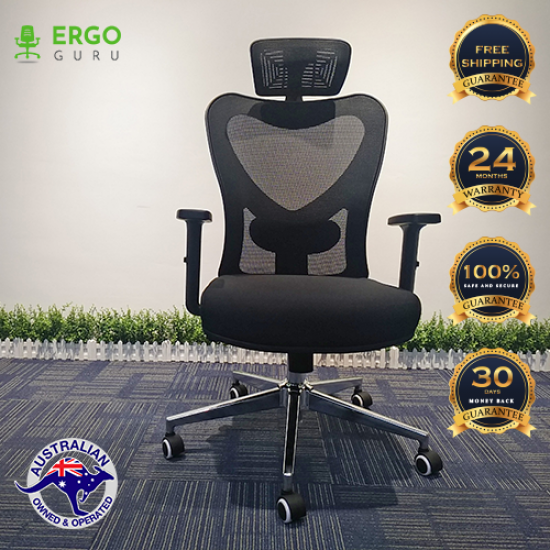 Executive home/ office chair ergonomic support comfortable size modern design