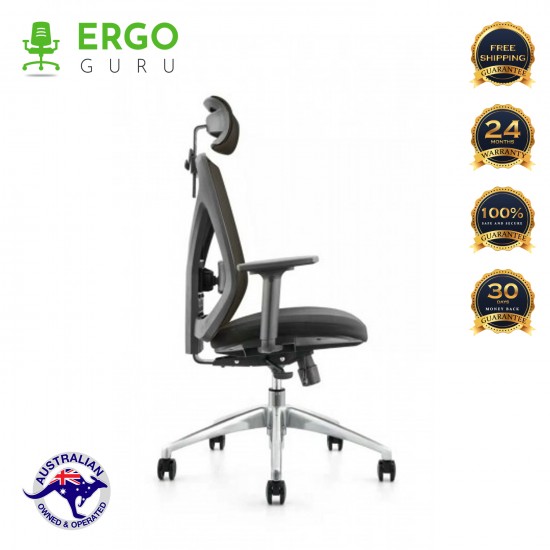 New Boss Executive office chair ergonomic Support and Cloth hanger modern design