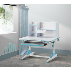 New Kids Study Table Blue ,open book shelf Adjusta...