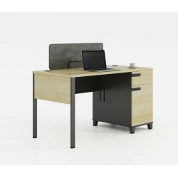 New computer Office modern Desk table with Two in ...