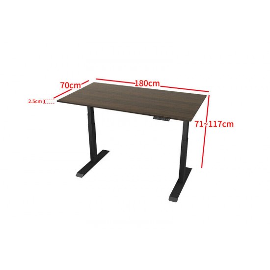 Computer Ergonomic support Home office unit, auto Height Adjust Electric Motor