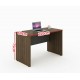 Computer Office modern Desk table with Three drawer mobile pedestal with keylock